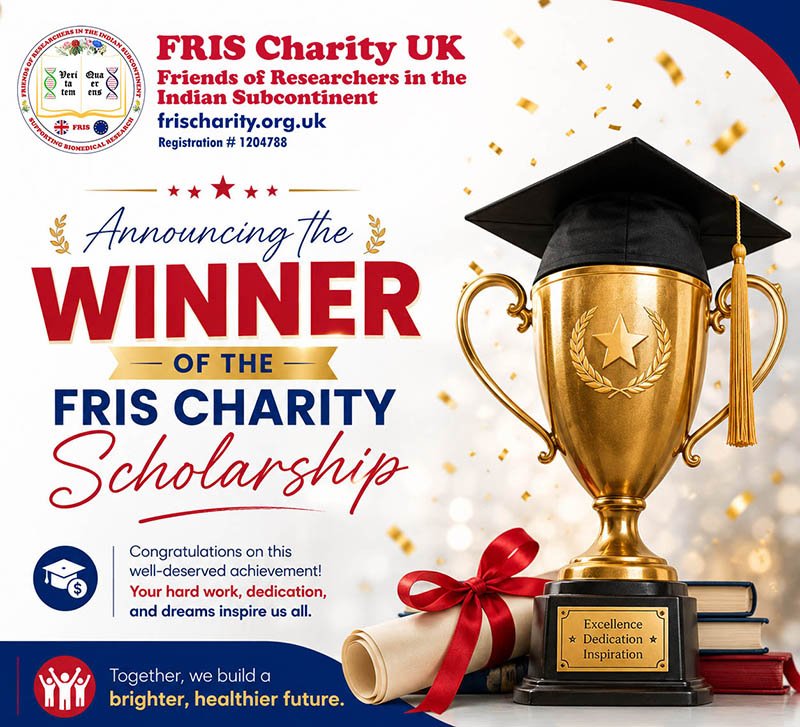 FRIS Postgraduate Scholarship award for 2026-27 